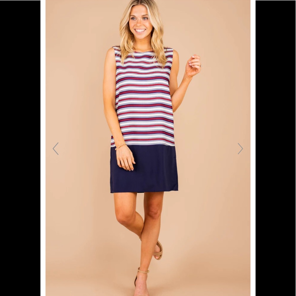 NWT Band Together Dress, White